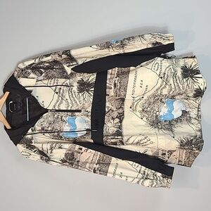 Daily Paper Size Large Pilembo Anorak Pullover Jacket Y2K Graphic Mountain Guide